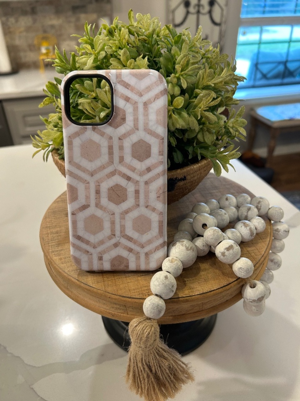 Joy Merryman Marble Mosaic iPhone 14 MagSafe Phone Case Cover